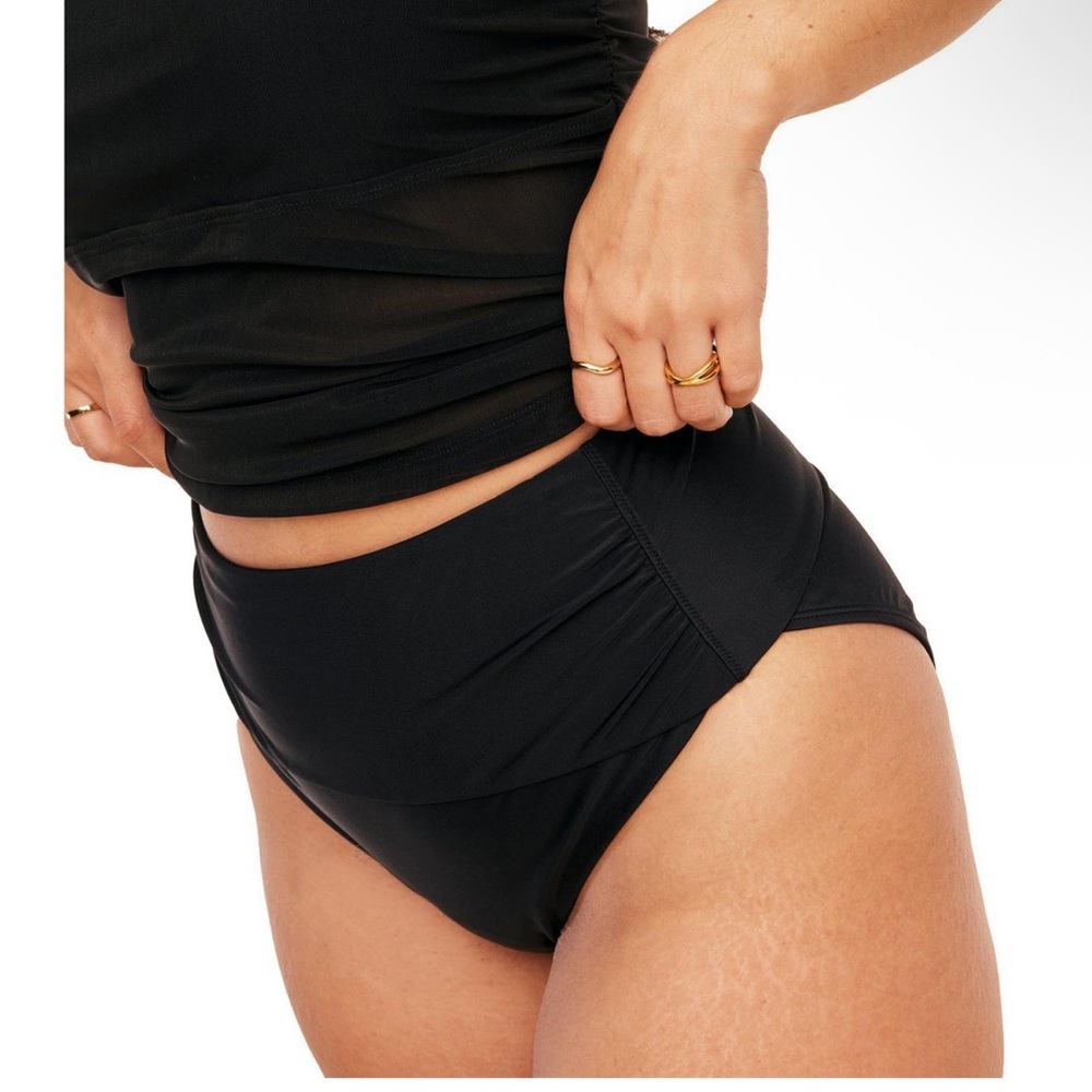 NWT Adore Me Marseille Women's Plus-Size Swimwear High Waist Bikini